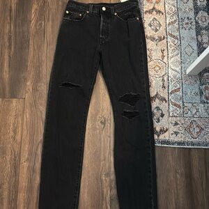 Levi’s Black 501 Jeans